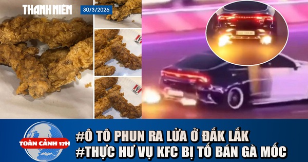 Toàn cảnh 17h: Ô tô phun lửa đại náo đại lộ Đông-Tây | KFC bị tố bán gà mốc, 'cãi tay đôi' với khách