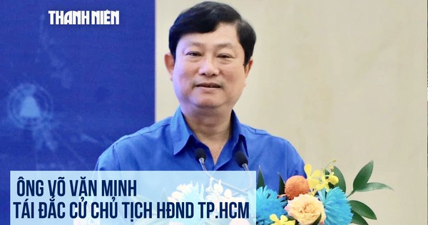 Ông Võ Văn Minh tái đắc cử Chủ tịch HĐND TP.HCM khóa mới