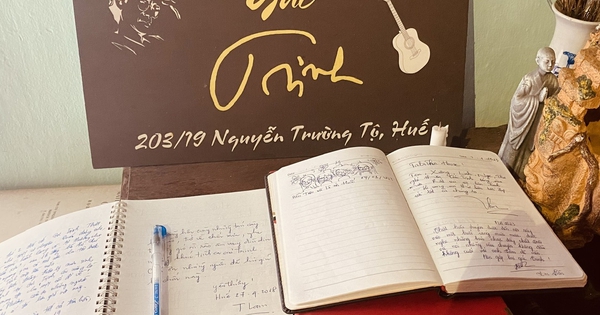 Xúc động những dòng lưu bút nhớ nhạc sĩ Trịnh Công Sơn nơi Gác Trịnh