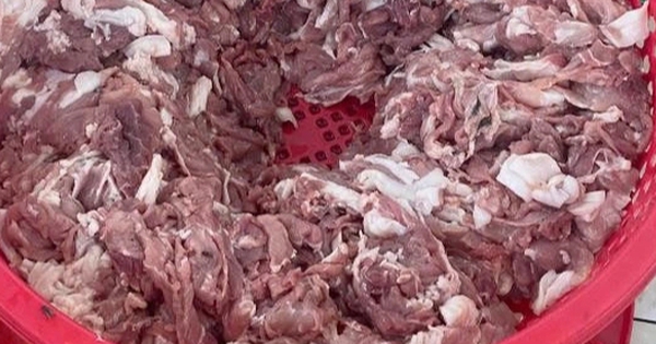 Phụ huynh bất an trước thông tin 'thịt lợn bẩn' vào trường học