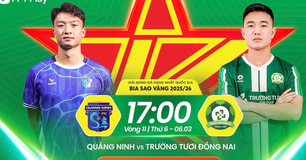 Lịch thi đấu giải hạng nhất hôm nay: Trường Tươi Đồng Nai của Công Phượng tiếp tục bay cao? 