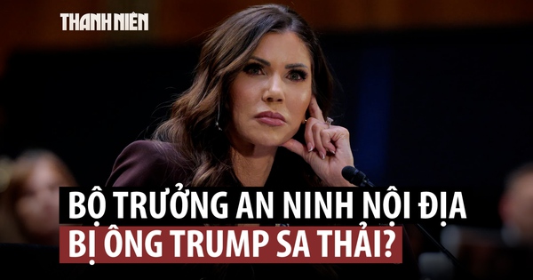 Bộ trưởng Kristi Noem bị ông Trump thay thế