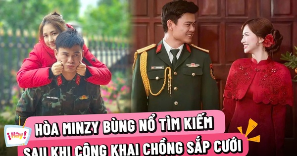 Hòa Minzy 'bùng nổ' tìm kiếm sau khi công khai chồng sắp cưới là quân nhân