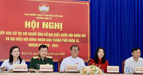 Cử tri đánh giá cao những cam kết bằng tâm huyết, trách nhiệm của các ứng viên