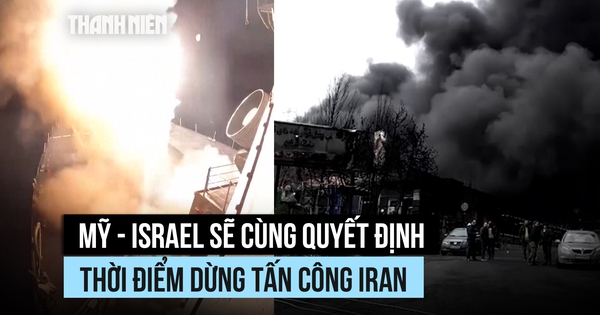 Ông Trump nói Mỹ - Israel sẽ cùng quyết định thời điểm dừng tấn công Iran