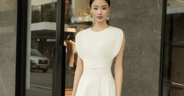 'Giải nhiệt' ngày nắng từ những chiếc váy trắng