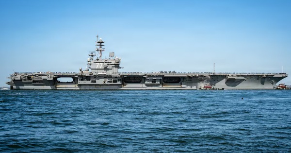 Mỹ điều tàu sân bay thứ 3 đến Trung Đông, ông Trump phát tín hiệu mới