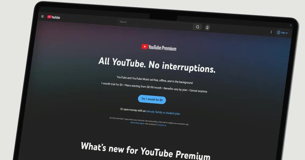 YouTube Premium bất ngờ tăng giá đến 4 USD/tháng