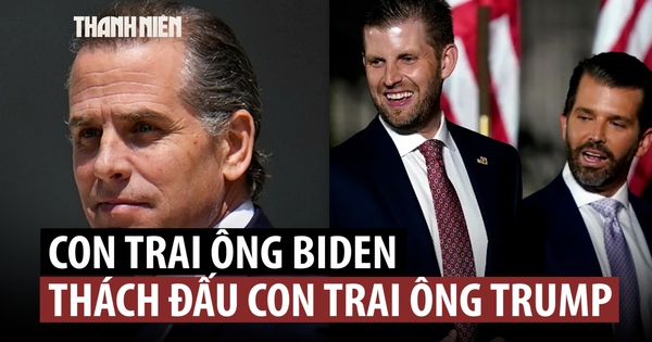 Con trai ông Biden thách con trai ông Trump thượng đài tỉ võ