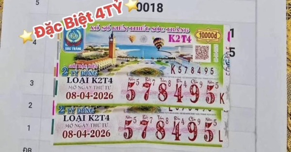 Khách Cần Thơ trúng độc đắc xổ số miền Nam 2 năm trước lại trúng 4 tỉ