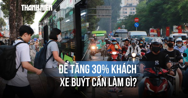 Chuyên gia: Muốn xe buýt tăng 30% khách, TP.HCM cần phải làm gì?