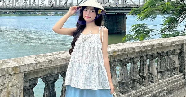 Bản phối độc đáo ngày hè với những chiếc nón lá