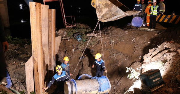 Nhiều khu vực ở TP.HCM cúp nước đêm 11.4 do sự cố đường ống