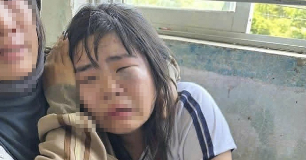 Nữ sinh lớp 7 bị nhóm nam sinh đánh hội đồng trước cổng trường