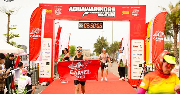 Camel tiếp sức bản lĩnh: Viết tiếp câu chuyện ý chí tại Aqua Warriors