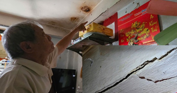 Nhà tập thể hơn 50 năm xuống cấp: Cư dân lo lắng vì tầng trên cải tạo, xây thêm