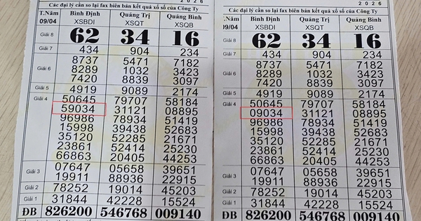 Kết quả xổ số hiển thị sai, đại lý và người bán dạo mất tiền oan