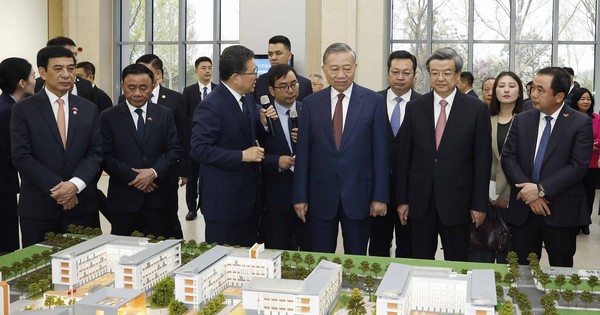 Tổng Bí thư, Chủ tịch nước Tô Lâm thăm khu mới Hùng An, Trung Quốc