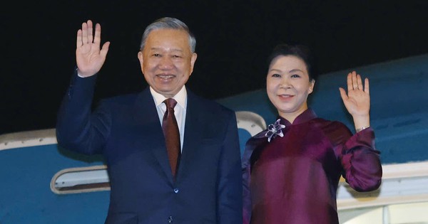 Tổng Bí thư, Chủ tịch nước Tô Lâm và phu nhân lên đường thăm Trung Quốc