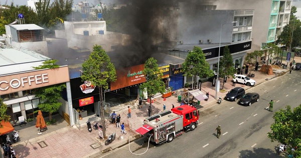 Tây Ninh: Cháy lớn tại quán ăn mới hoạt động được khoảng 1 tháng