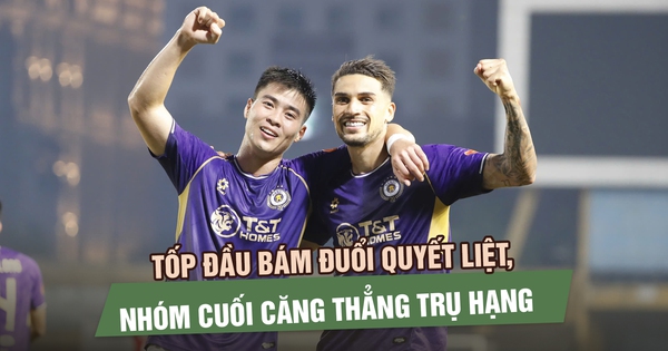 Vòng 19 V-League: Tốp đầu bám đuổi quyết liệt, nhóm cuối căng thẳng trụ hạng
