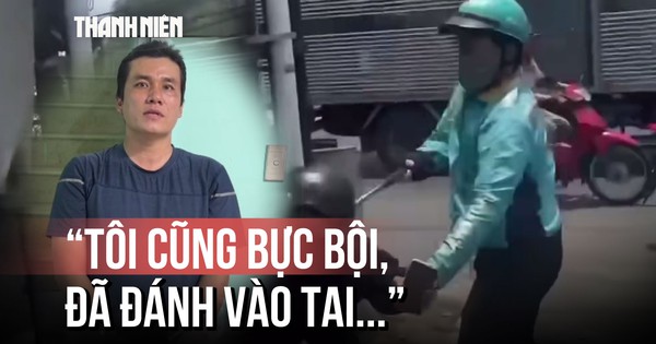 Lời khai tài xế xe công nghệ dùng gậy kim loại đánh người sau va chạm