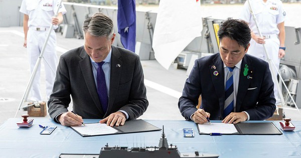 Nhật, Úc ký thỏa thuận đóng 3 tàu chiến