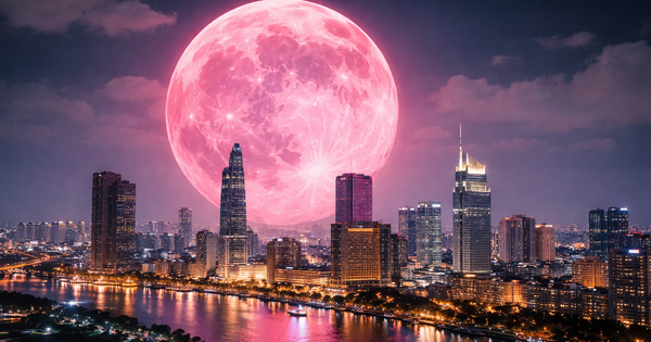 Tối nay rằm tháng 2 trăng hồng sáng rực bầu trời Việt, cạnh chòm sao Xử Nữ