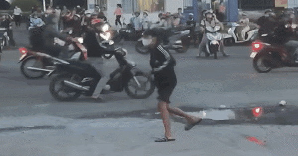 Xác minh vụ nhóm thanh niên cầm hung khí đánh nhau gần Khu công nghiệp Sóng Thần