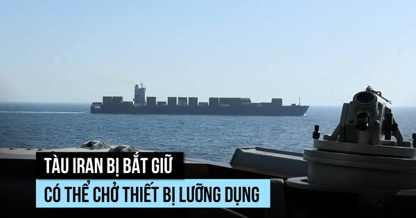 Mỹ chiếm giữ tàu container Iran Touska, nghi vận chuyển hàng lưỡng dụng