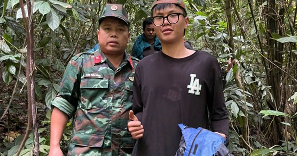Nam sinh mất tích 37 giờ ở Tam Đảo: 'Cảm ơn các chú đã cứu cháu'