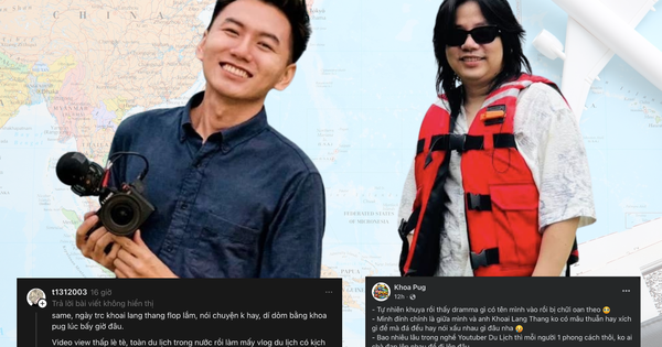 Khoai Lang Thang, Khoa Pug lên tiếng khi bị kéo vào ồn ào 'dìm đồng nghiệp'