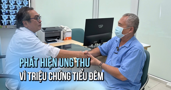 Phát hiện ung thư tuyến tiền liệt chỉ qua dấu hiệu tiểu đêm
