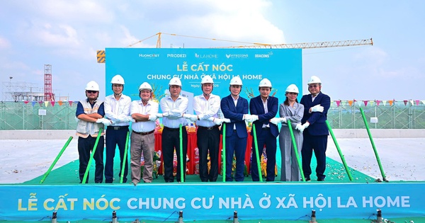 Chung cư nhà ở xã hội LA Home về đích sớm 3 tháng, bàn giao tháng 12/2026