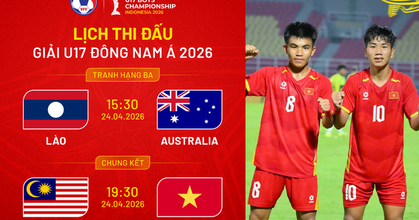 Lịch thi đấu chung kết U.17 Việt Nam - Malaysia mới nhất: Khi nào, xem trực tiếp ở đâu?