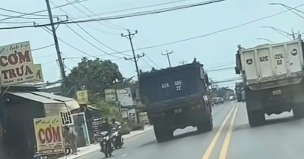 Tài xế xe tải đi ngược chiều trên tỉnh lộ ở Tây Ninh bị phạt nặng