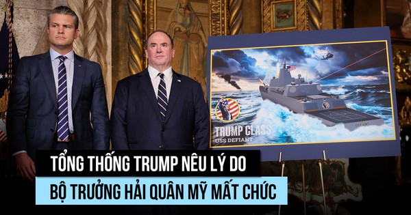Ông Trump giải thích vì sao Bộ trưởng Hải quân Mỹ bất ngờ mất chức