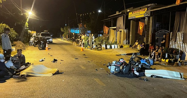 2 xe máy đối đầu trong đêm ở Đà Nẵng, 2 người tử vong tại chỗ