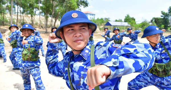 Thao trường của những người lính trẻ Vùng 2 Hải quân
