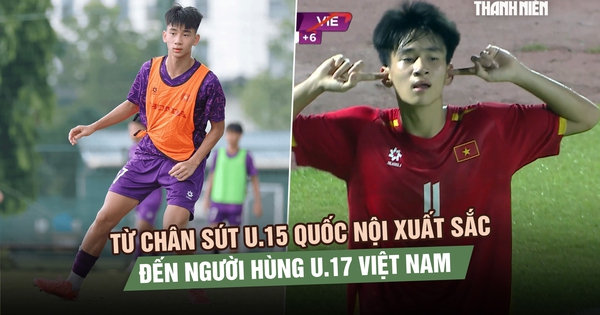 Hành trình của Văn Dương: Từ chân sút U.15 quốc nội xuất sắc đến người hùng U.17 Việt Nam