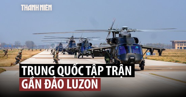 Hạm đội Trung Quốc tập trận gần Philippines