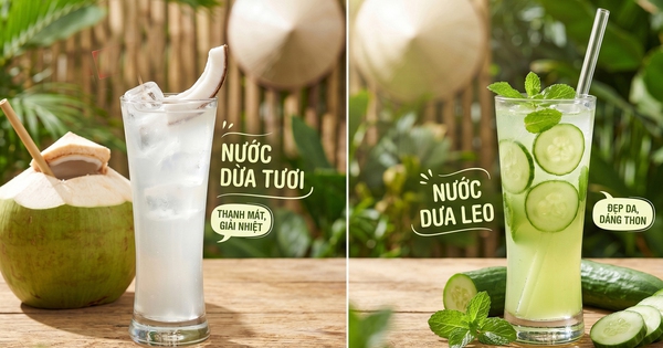 Nước dừa hay nước dưa leo: Loại nào bù nước tốt hơn và phù hợp với bạn?