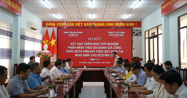 Số hóa thước đo đánh giá công chức