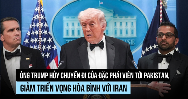 Ông Trump hủy chuyến đi của đặc phái viên, khả năng hòa đàm với Iran lung lay