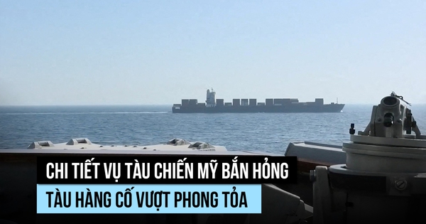 Tướng Mỹ kể chi tiết vụ bắn hạ tàu hàng mang cờ Iran có vượt phong tỏa