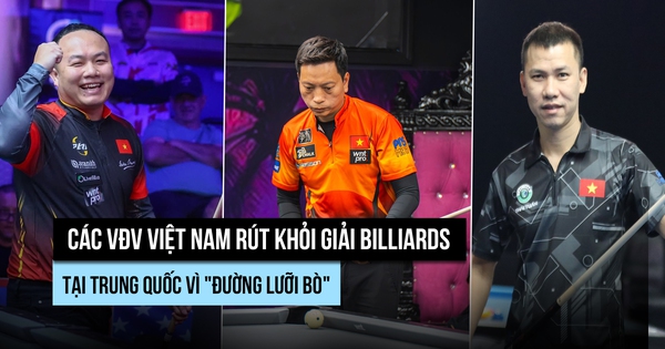 Hoàng Sao cùng VĐV Việt Nam rút khỏi giải billiards tại Trung Quốc vì ‘đường lưỡi bò’