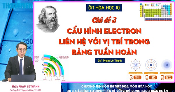 BÍ QUYẾT ÔN THI THPT 2026 | Môn hóa | Chuyên đề 3 | Cấu hình Electron - vị trí trong bảng tuần hoàn