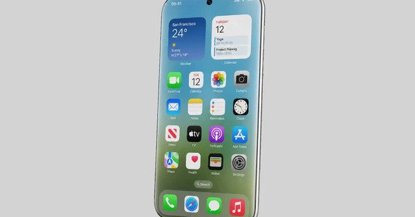 iPhone 2027: Màn hình Liquid Glass cong tràn viền, hợp tác Samsung