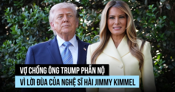 Vợ chồng ông Trump phẫn nộ vì lời đùa góa phụ của nghệ sĩ hài Jimmy Kimmel