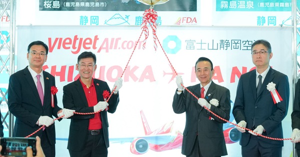 Vietjet khai trương đường bay thẳng Hà Nội - Shizuoka, quê hương núi Phú Sĩ